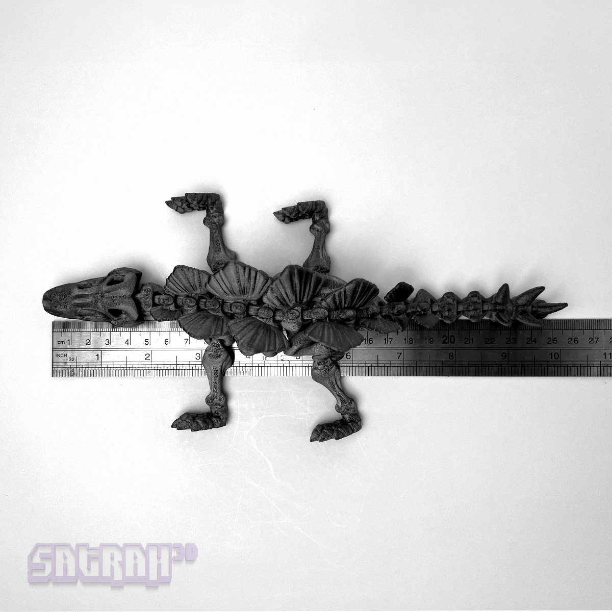 Stegosaurus Flexi Skeleton | Satrah 3D