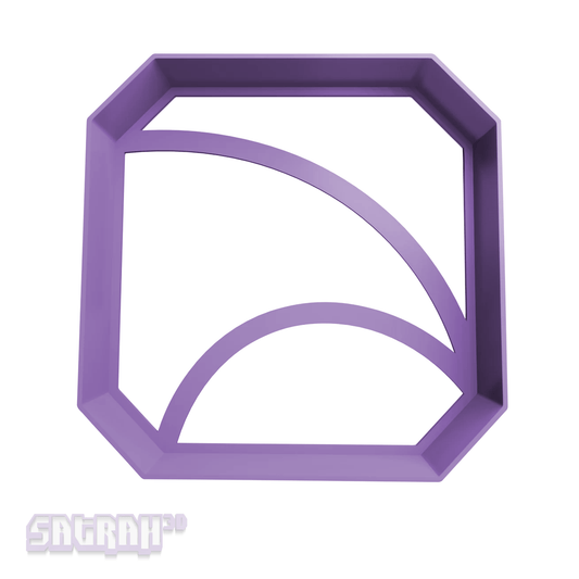 Stretched Octagon Cookie Cutter