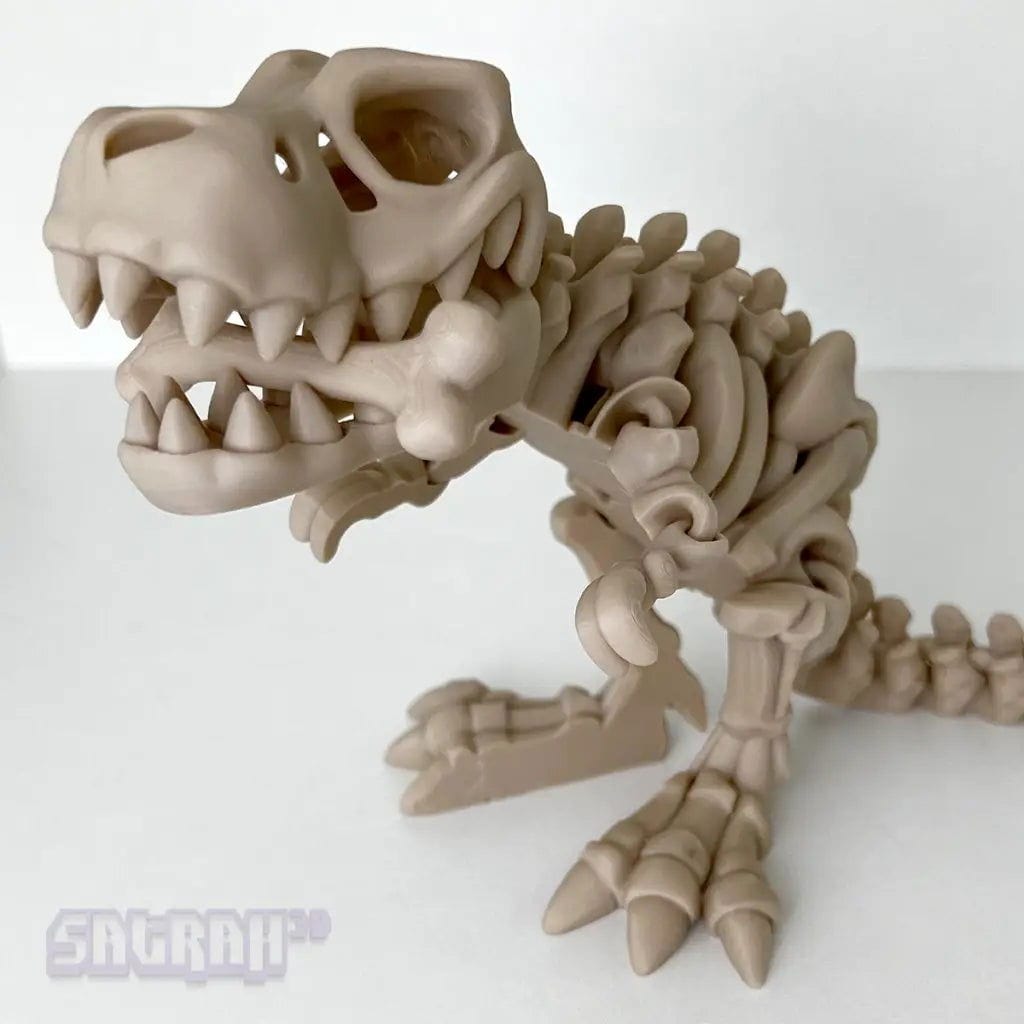 T-Rex Flexi Skeleton | Satrah 3D