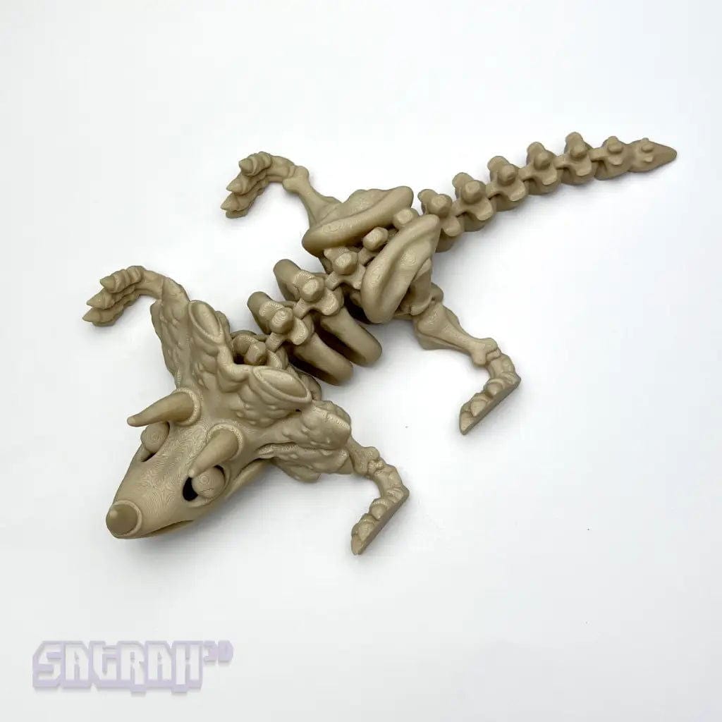 Triceratops Flexi Skeleton | Satrah 3D